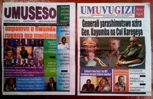 Suppression de la liberté de presse au Rwanda