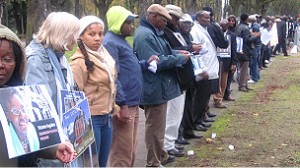 Bruxelles: Plus de 300 manifestants devant l’ambassade du Rwanda exigent la libération des opposants politiques rwandais