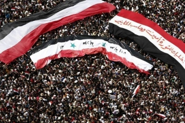 Manifestation à la place Tahrir en Egypte