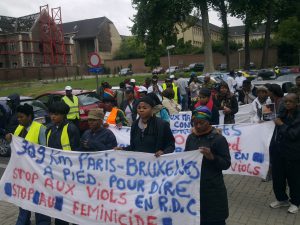 Paris-Bruxelles: 309 KM contre les violences sexuelles en RDC