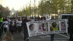 Bruxelles : Manifestation de soutien à Victoire Ingabire
