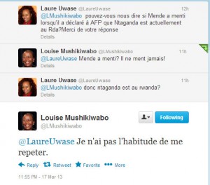 RDC – Rwanda: Mende, "Pinocchio déguisé en ministre"