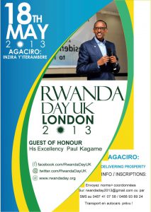 Affiche Rwanda Day