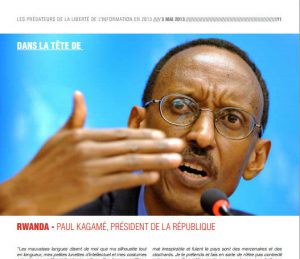 Liberté de la presse: Kagame toujours parmi les prédateurs