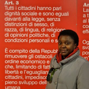 Cécile Kyenge, première femme noire ministre en Italie, et après ?