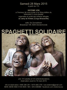 KINTELE, les jeunes s’en mêlent encore : 7 ème ÉDITION DU « SPAGHETTI SOLIDAIRE »