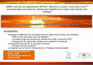 Belgique-Rwanda: La reconstruction au cœur de la 6ème commémoration de Jambo