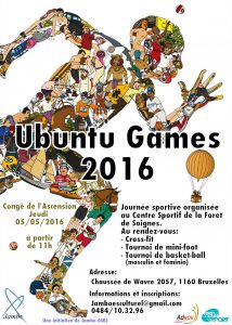 Bruxelles : Ubuntu Games 2016, le sport comme école de vie