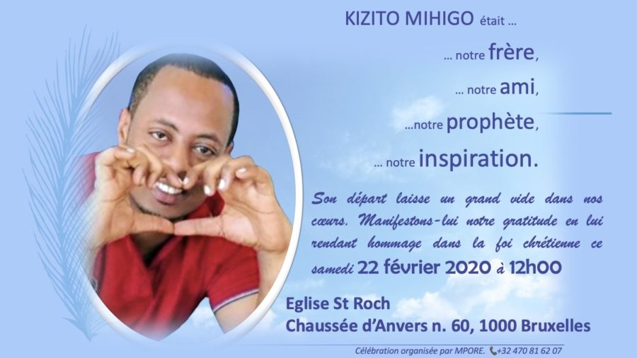 Belgique : ce Samedi 22 février à Bruxelles, une mobilisation inédite en mémoire de Kizito Mihigo