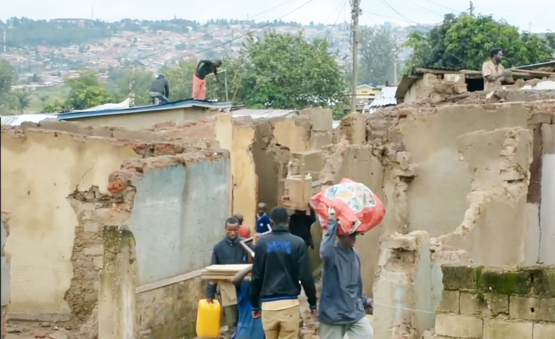 Kigali reprend l’impitoyable destruction des habitations malgré le Covid-19